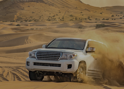 Luxury desert safari services in Qatar